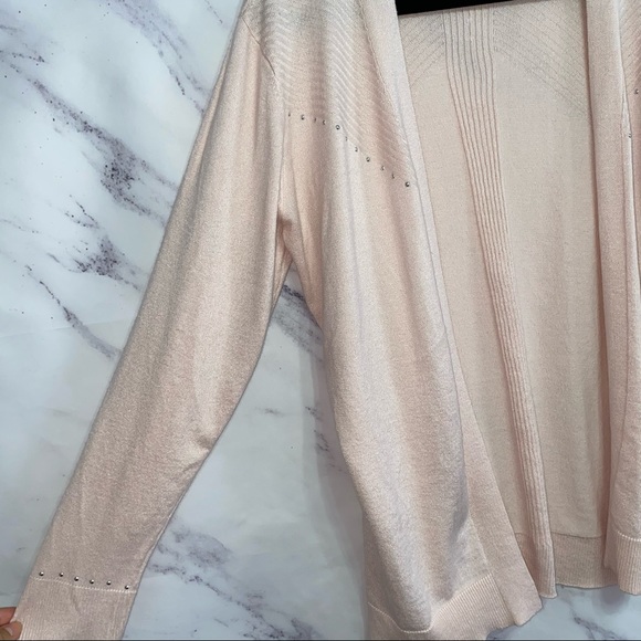 89th and Madison Pink Cardigan - Picture 2 of 11